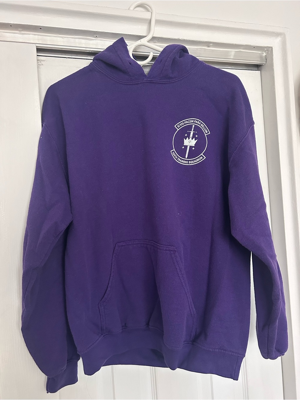 Gildan Purple Heavy Blend Hooded Sweatshirt